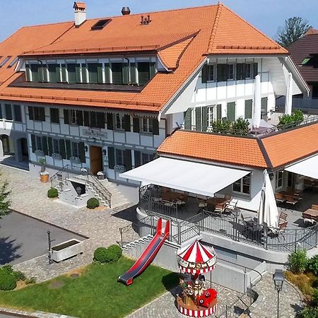Gasthof Zum Schluessel La Meridienne Fribourg Sa Ueberstorf Ngoại thất bức ảnh
