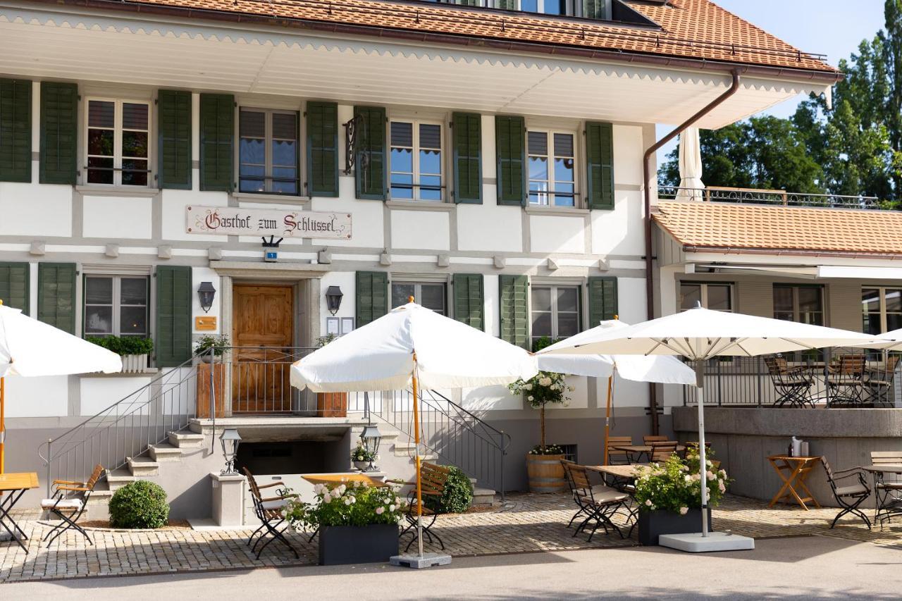 Gasthof Zum Schluessel La Meridienne Fribourg Sa Ueberstorf Ngoại thất bức ảnh